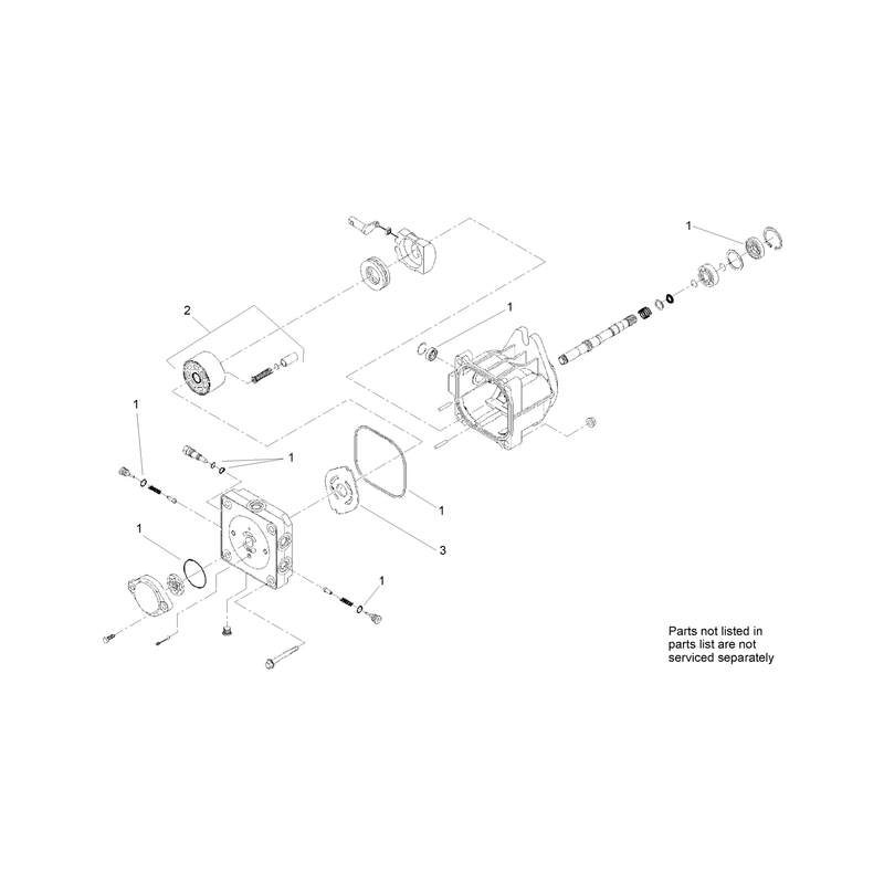 Hydraulic Pump Assembly No 106-5705 and 106-5706