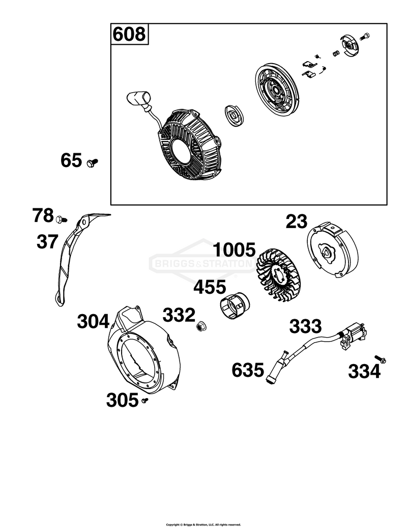 Flywheel, Ignition, and Starter Group