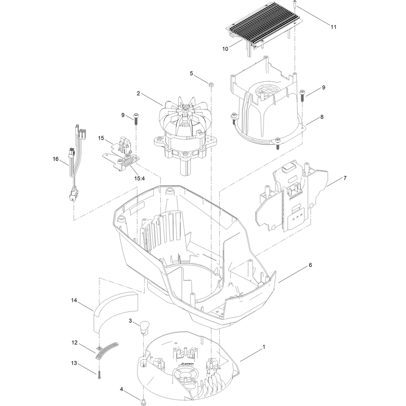 Motor Module Assembly No 140-4203