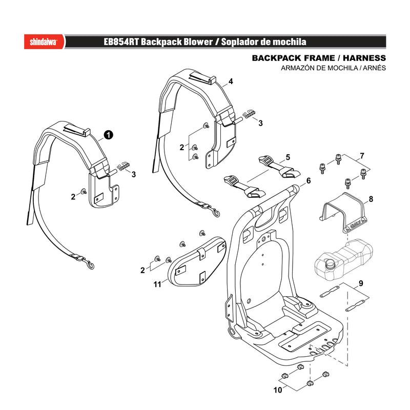 BACKPACK FRAME / HARNESS