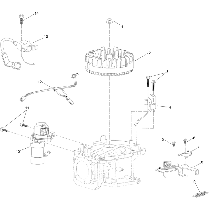 Ignition and Electrical Assembly