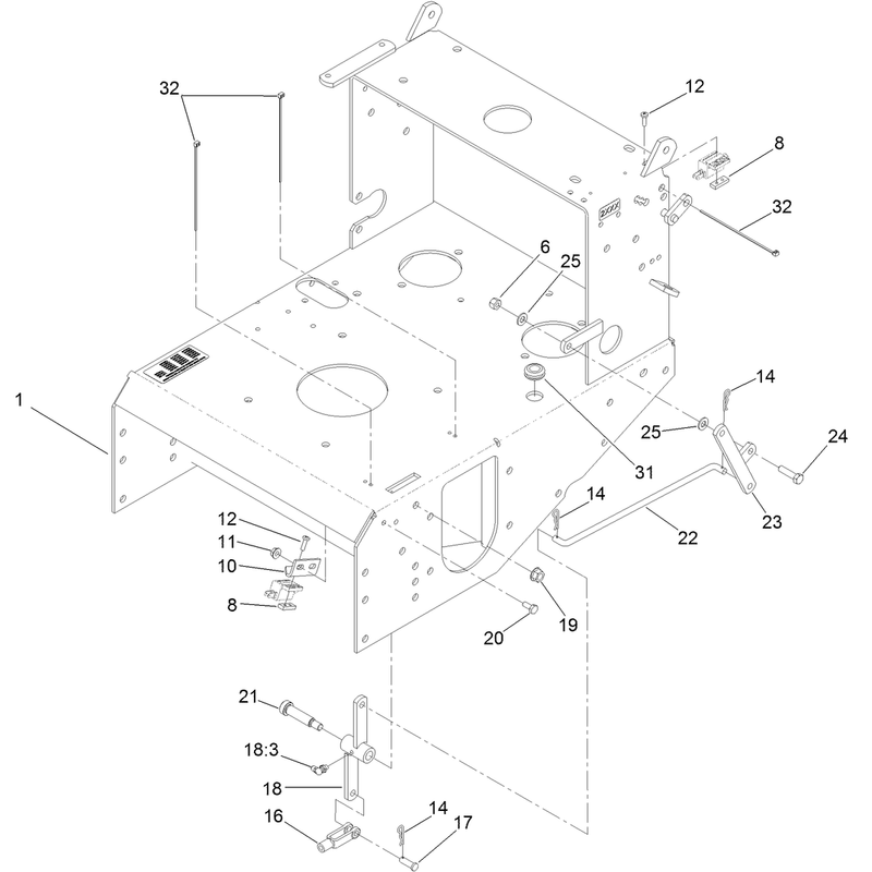 Frame and Linkage Assembly