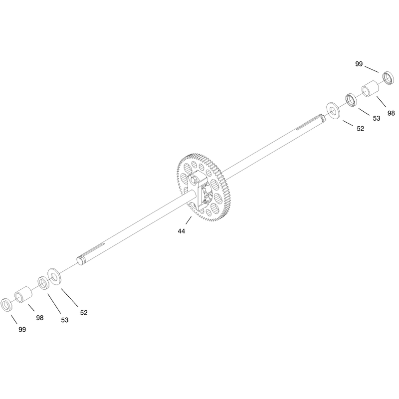 Hydro Transaxle Assembly (cont.)