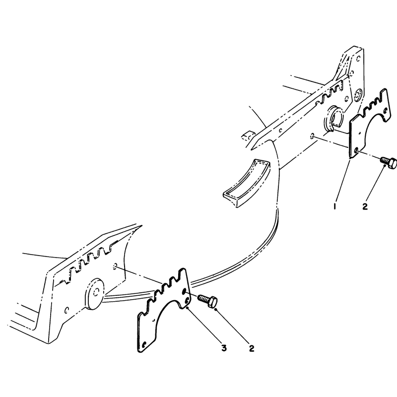 Wear Plate Kit No 49-4080 Optional