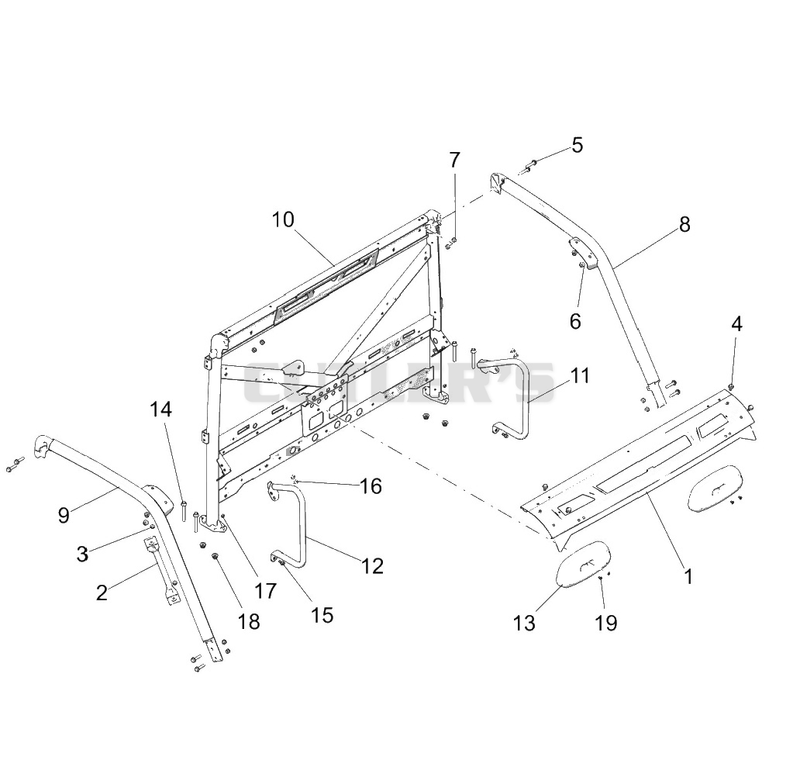 Chassis, Cab Frame