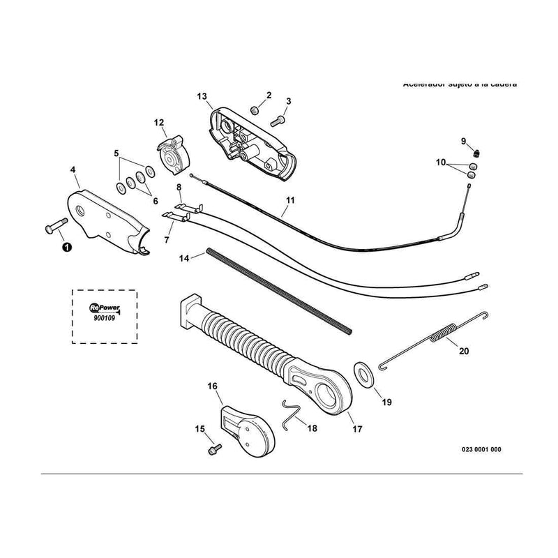 Hip Mount Throttle