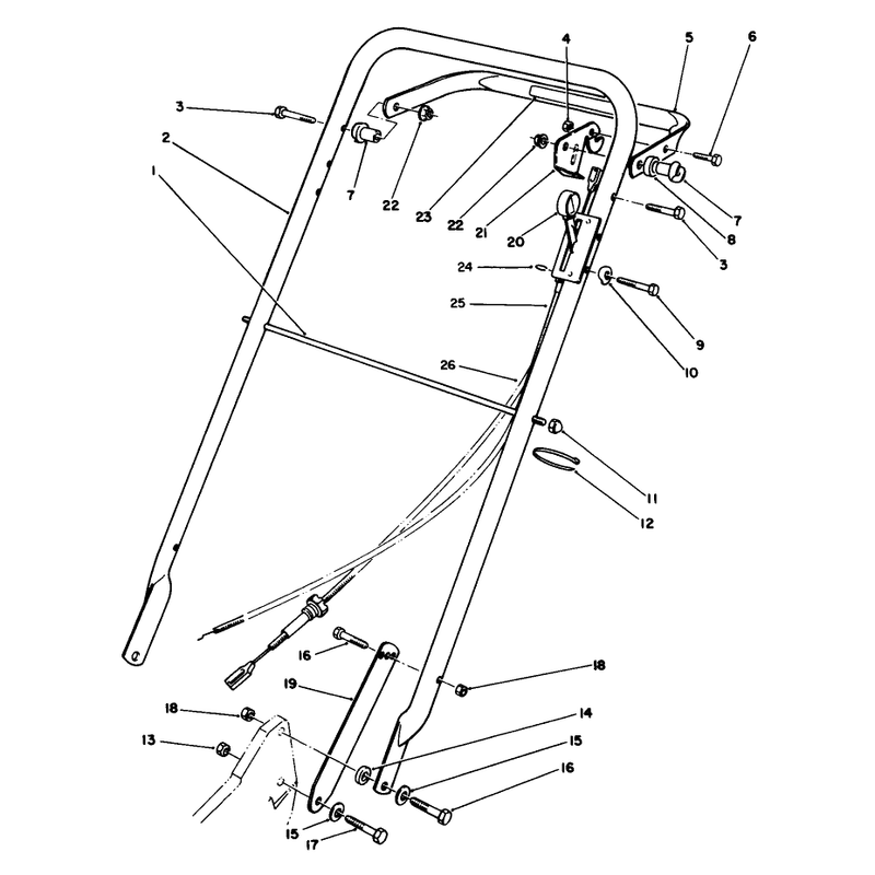 Handle Assembly Model 22035