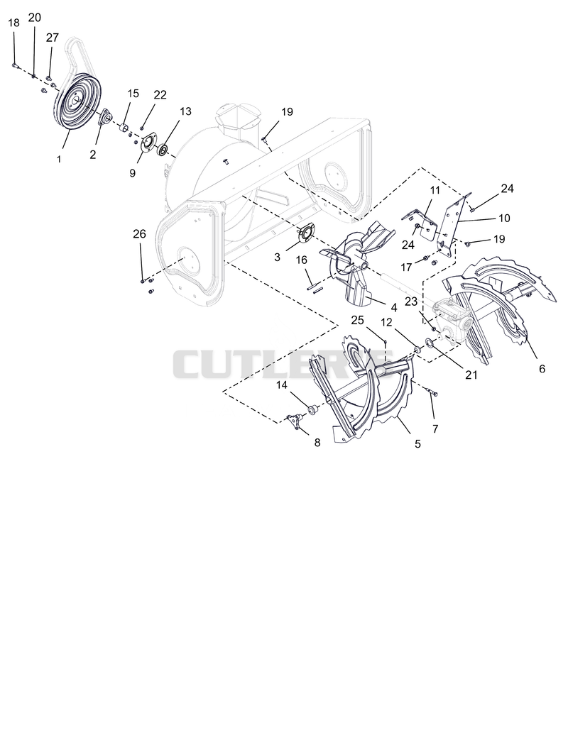 Auger and Impeller - 30"