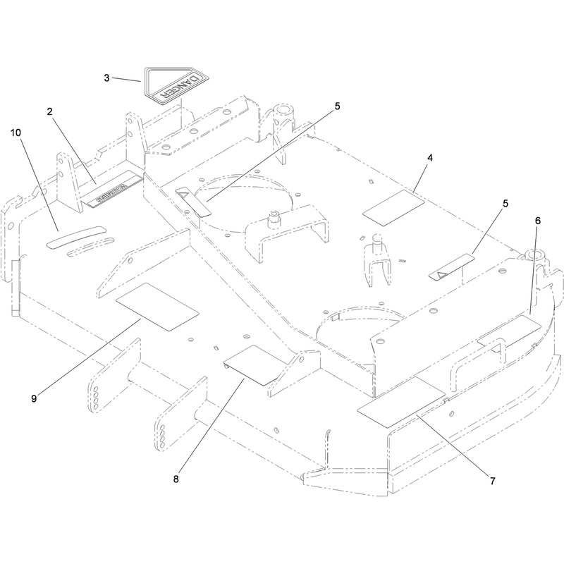 Deck Assembly No 112-7080