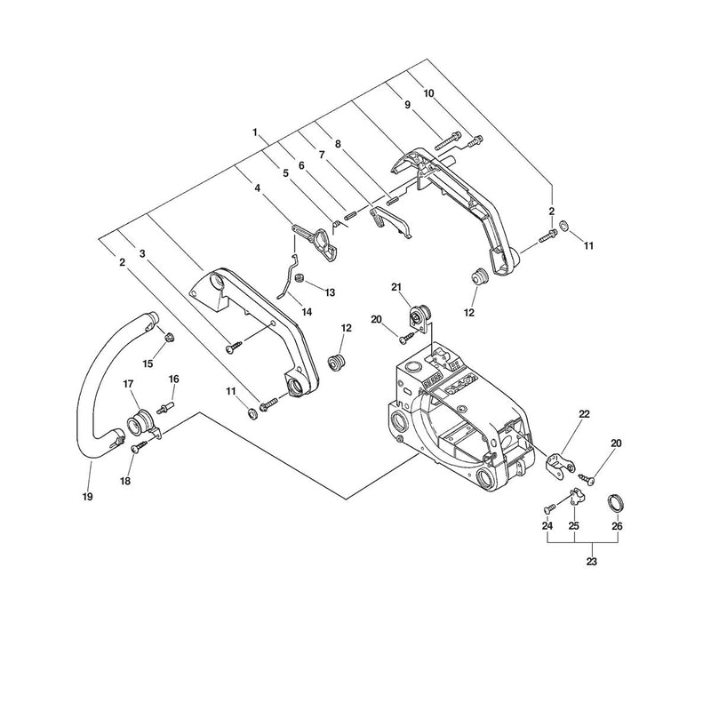 HANDLES, THROTTLE CONTROL