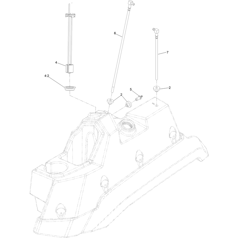 LH Fuel Tank Assembly No 146-1835