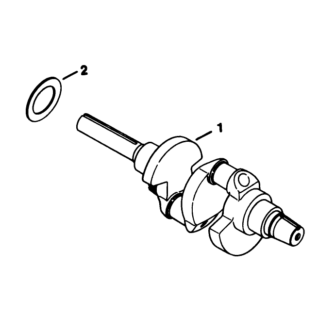 Crankshaft Engine Kohler Model No Kt17qs Type No 24324 Continued