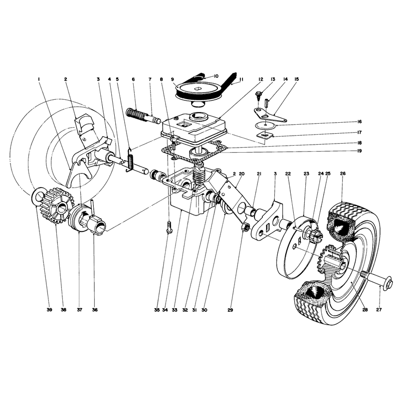 Gear Box Assembly Model No 21273