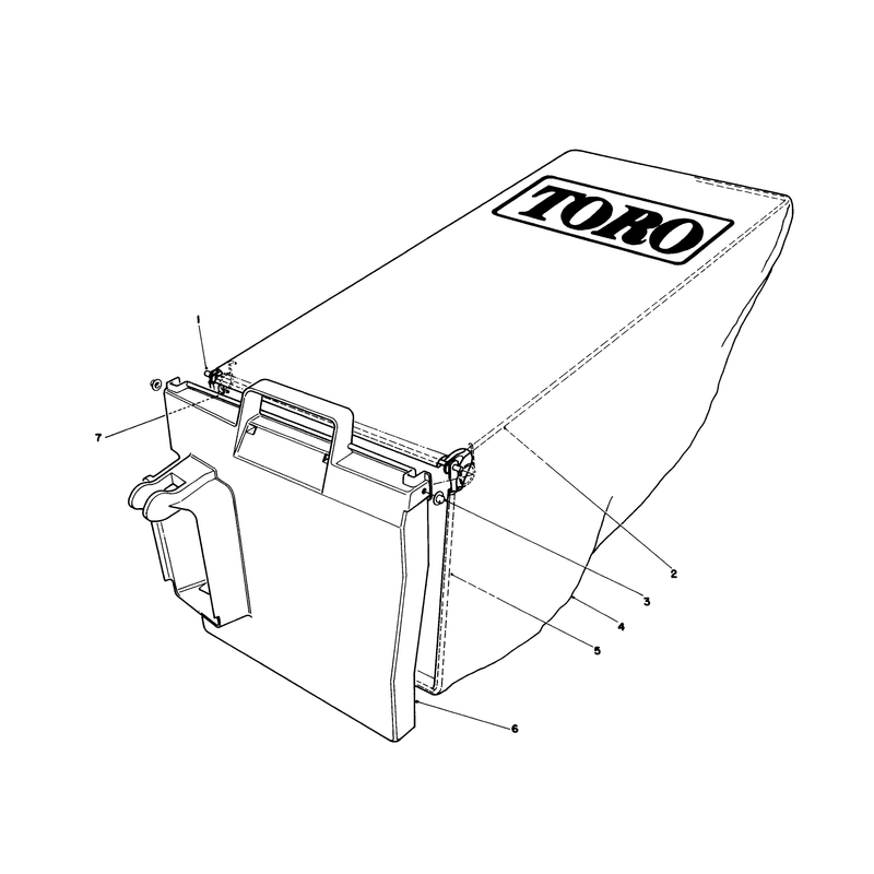 Grass Bag Assembly No 12-8859