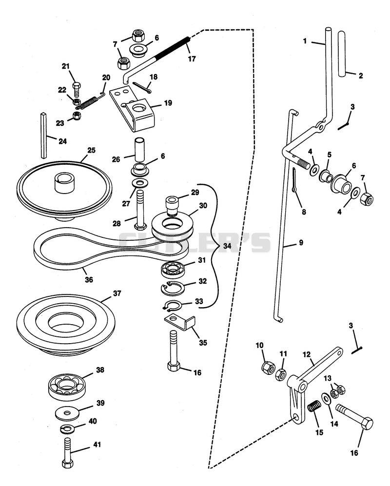 Pto Clutch Linkage