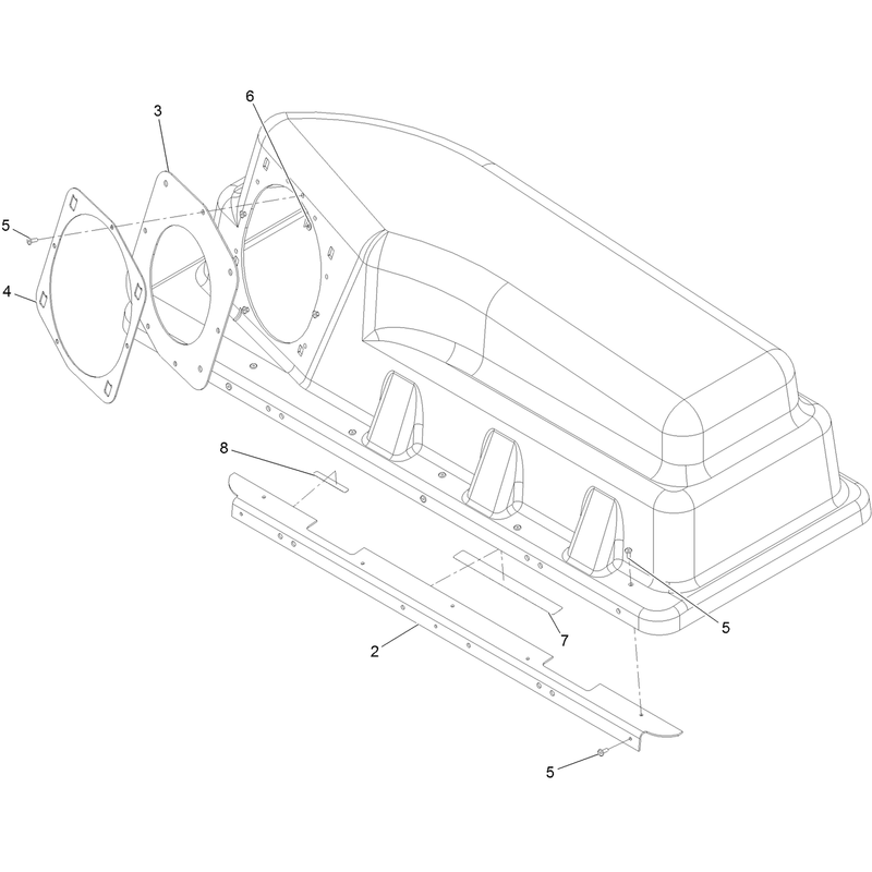 Bagger Top Assembly No. 140-5096