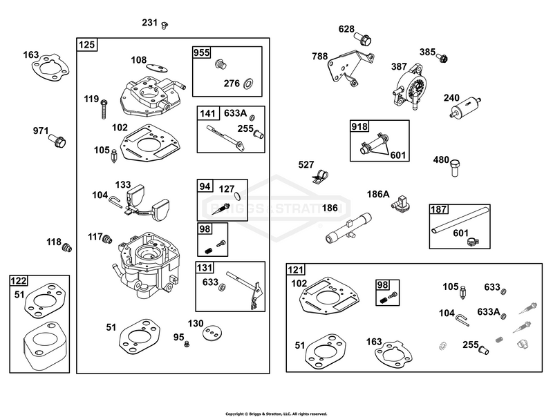 Carburetor and Fuel Supply Group