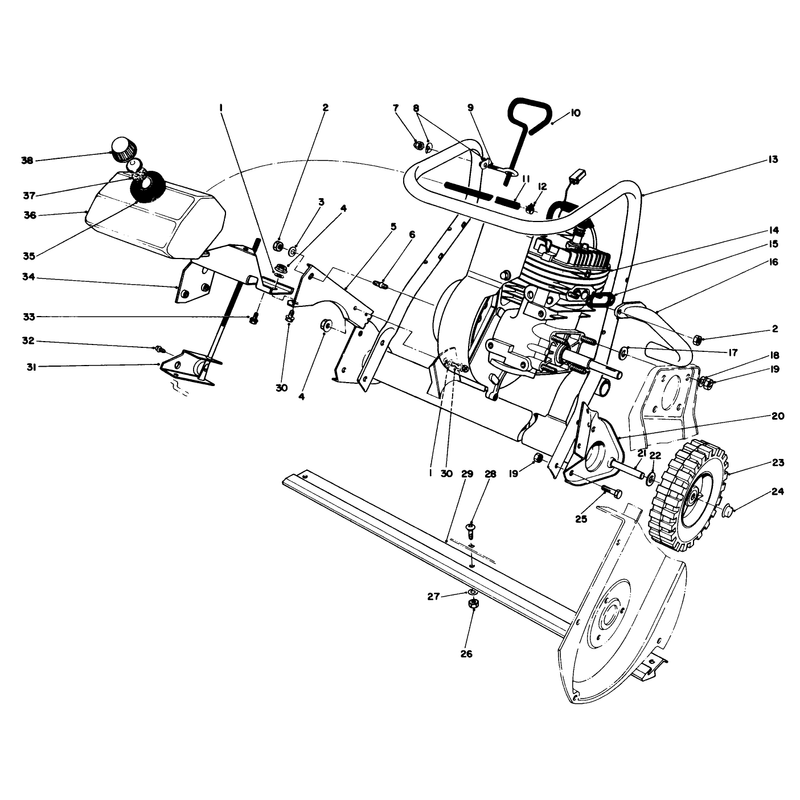 Engine Assembly (model No. 38110c)