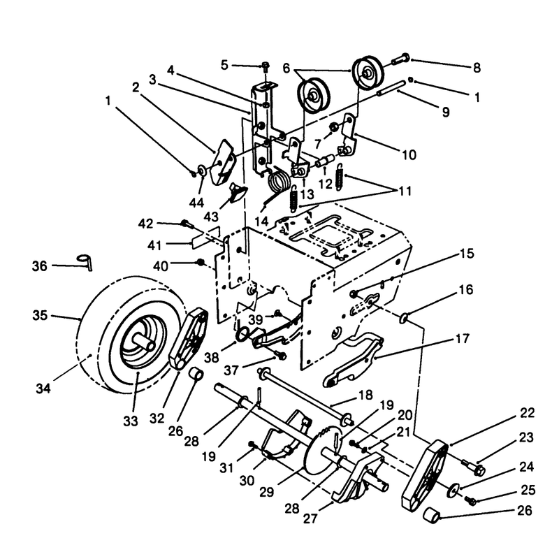 Traction Drive Assembly