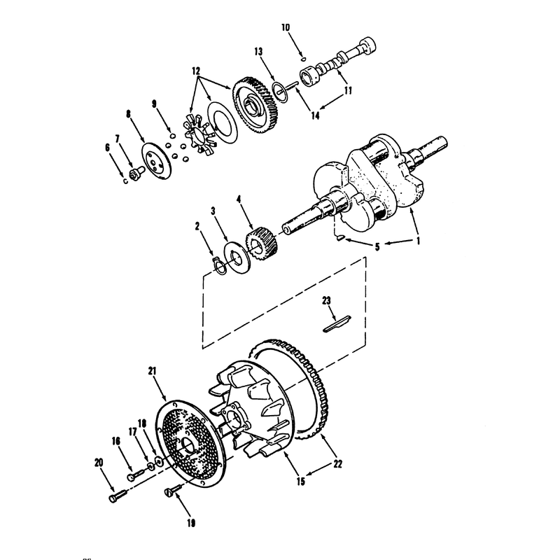 Crankshaft, Camshaft, Flywheel Power Plus