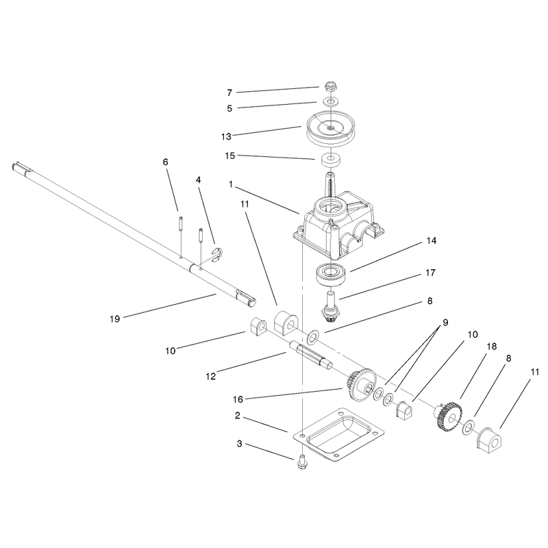 Gear Case Assembly