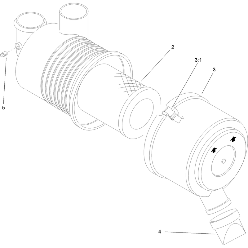 Air Cleaner Assembly No 93-2190