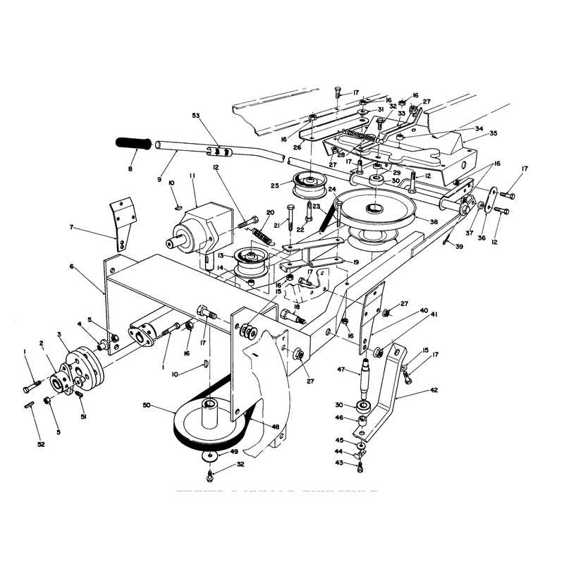 Frame & Pulley Assembly 36