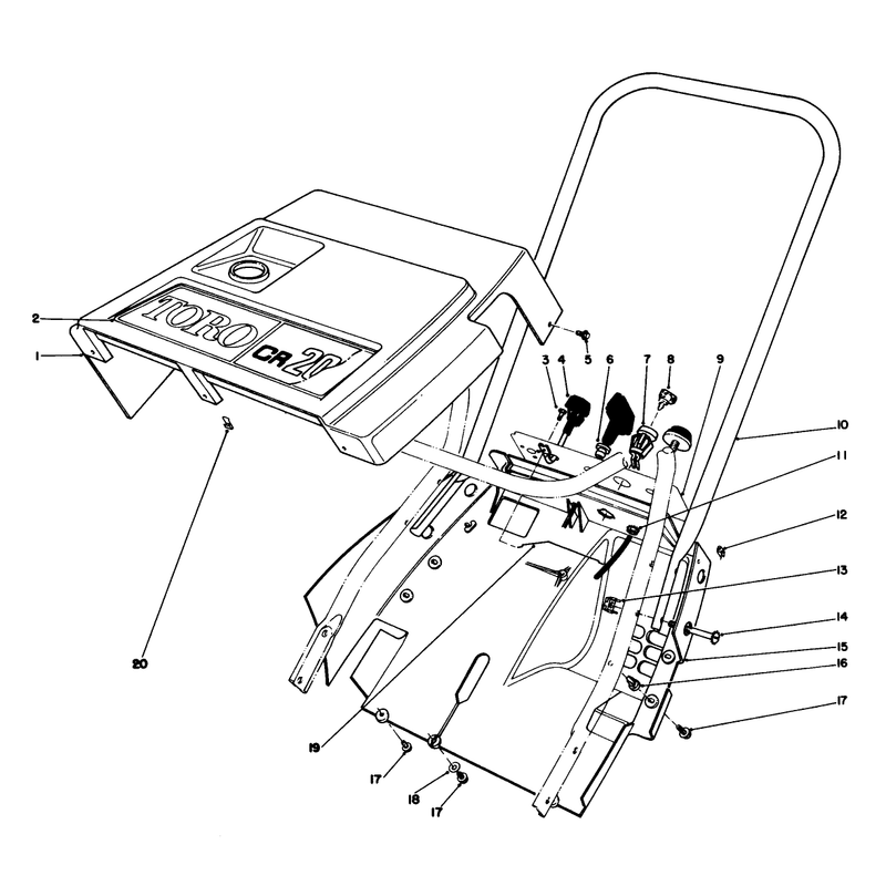 Shroud & Handle Assembly