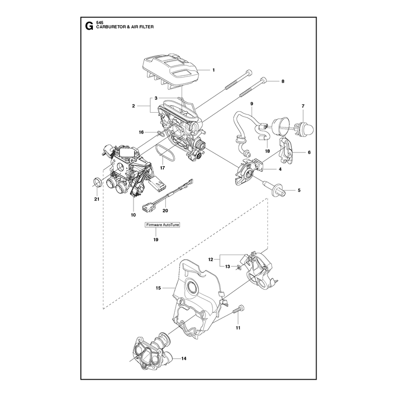 CARBURETOR AND AIR FILTER