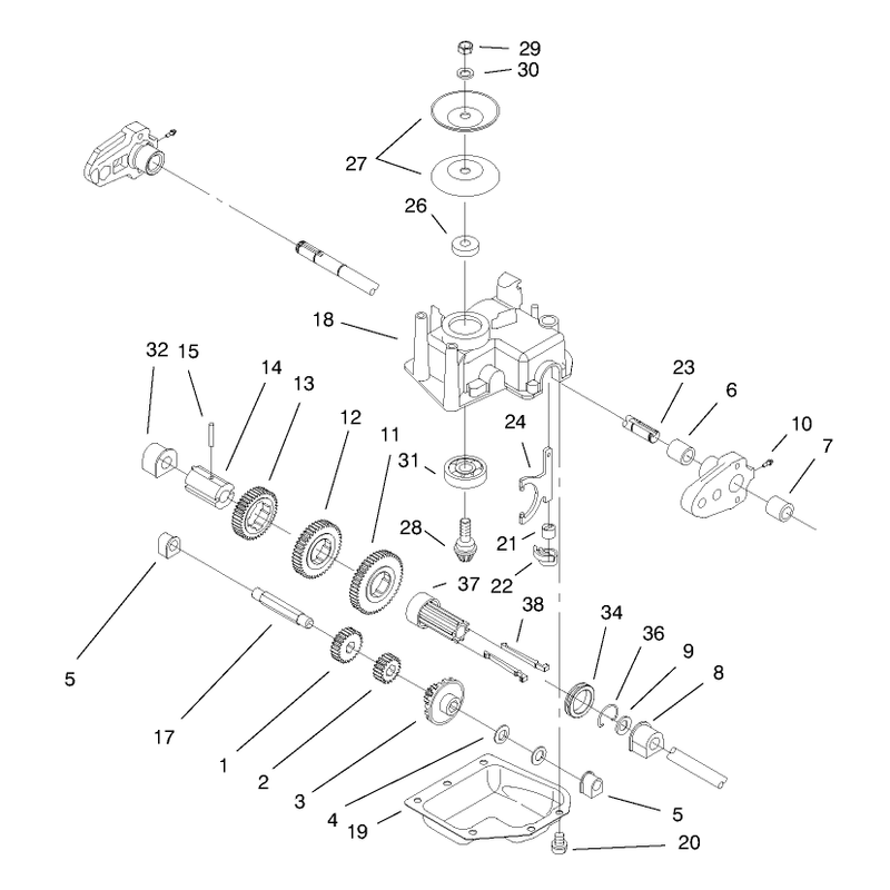 Gear Case Assembly