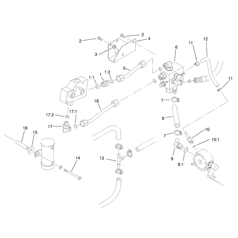Counterbalance Manifold Installation Assembly