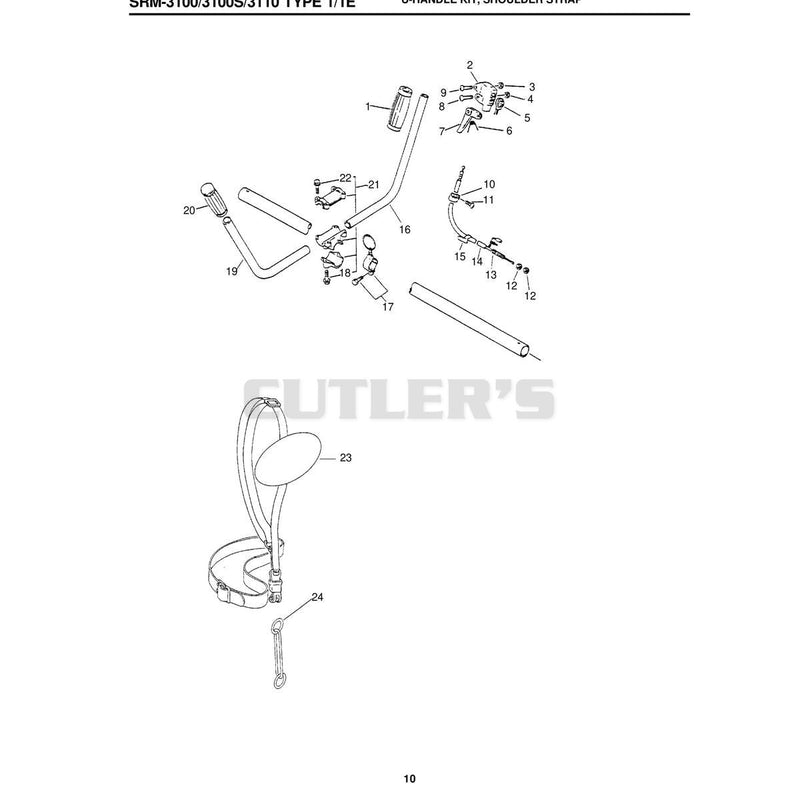 U-HANDLE KIT, SHOULDER STRAP, ACCESSORIES