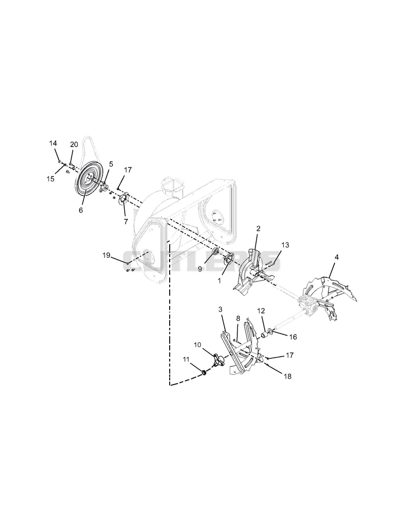 Auger And Impeller - 22"