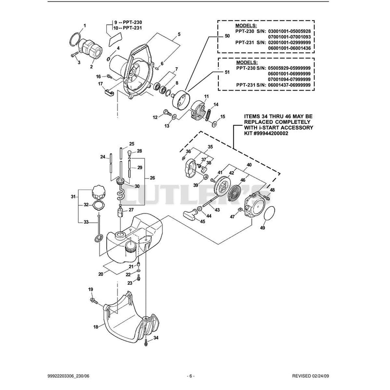 Fancase, Clutch, Fuel System, Starter