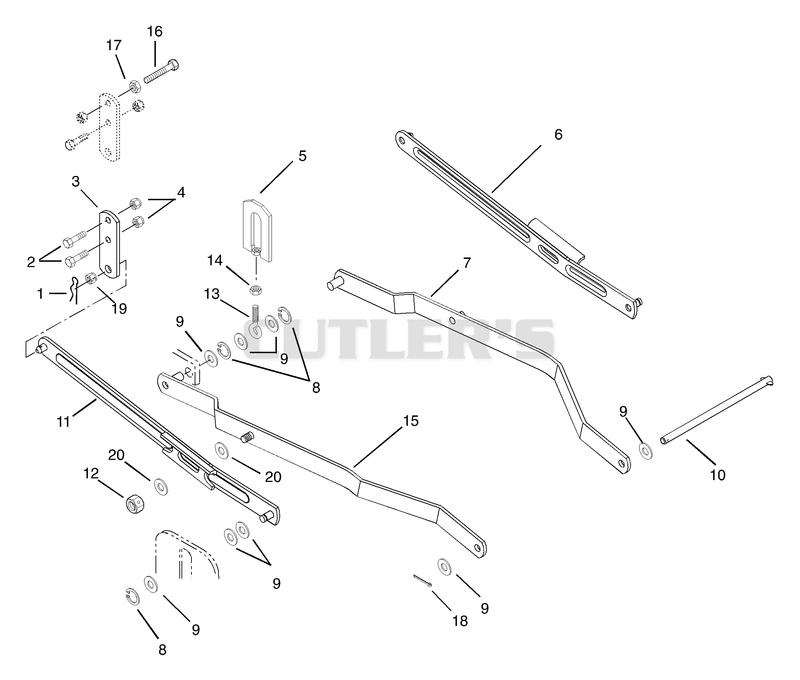 40" Hanger Arm
