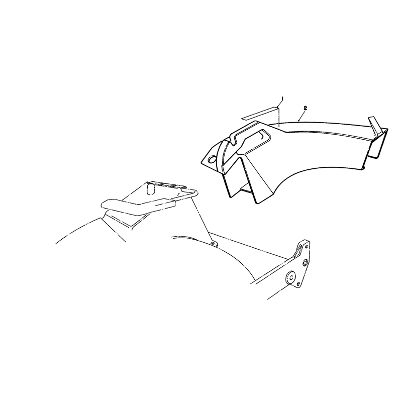 Side Discharge Chute Model No 59168 Optional