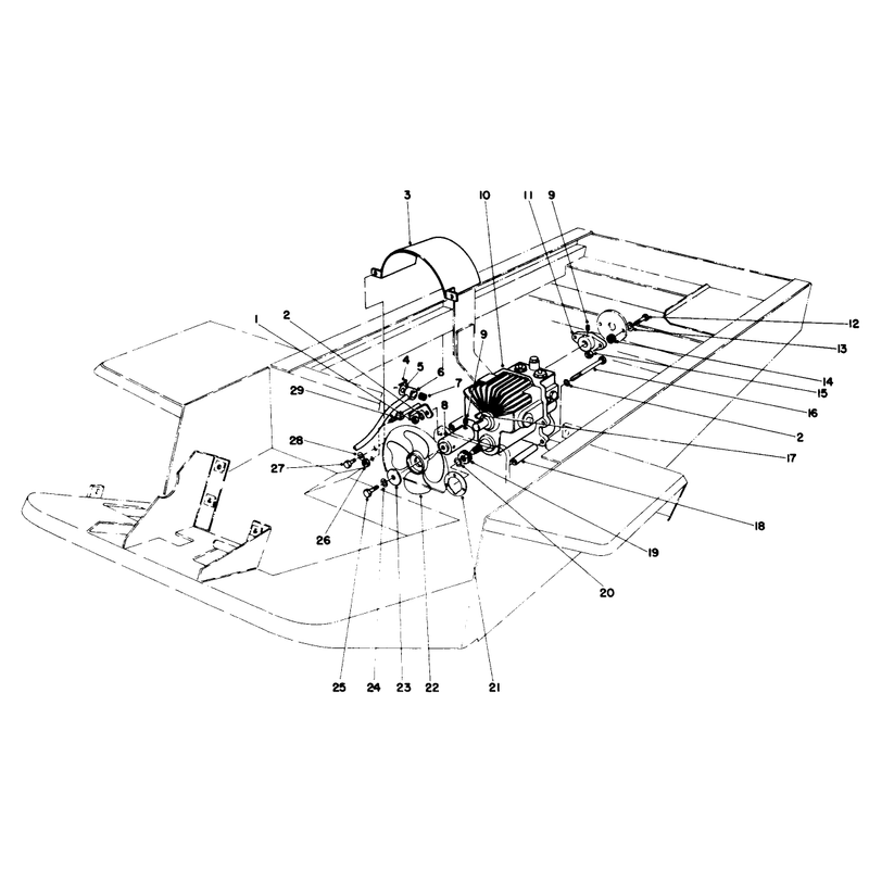 Transmission and Fan Assembly