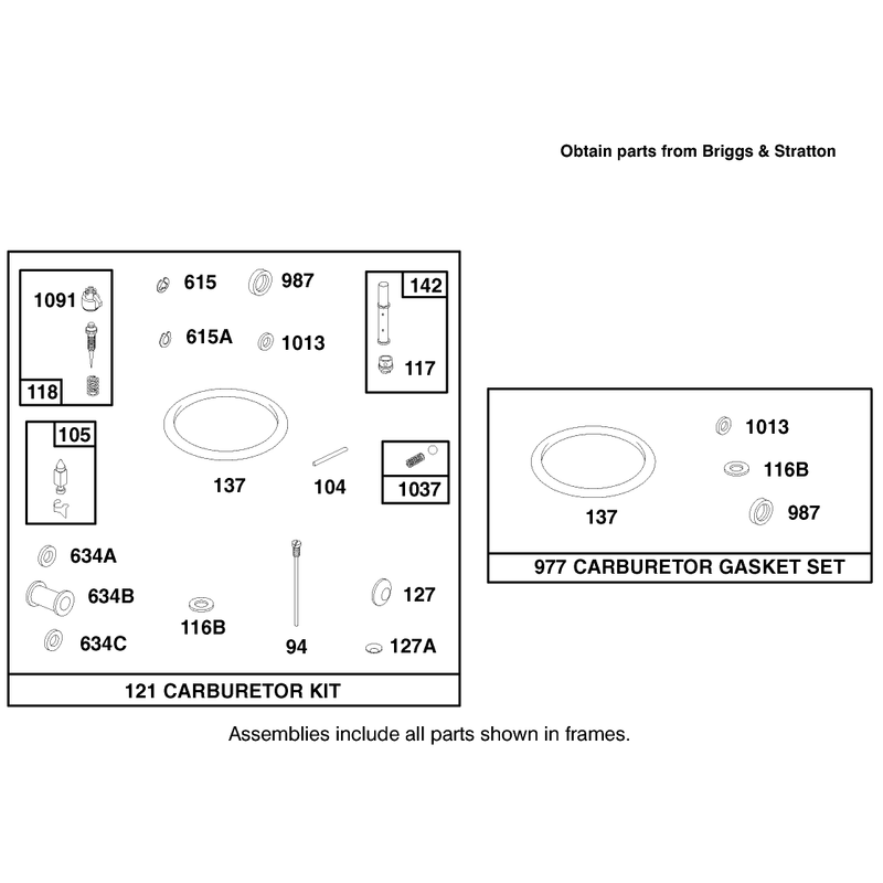 Engine Briggs and Stratton Model 303776-1188-A1