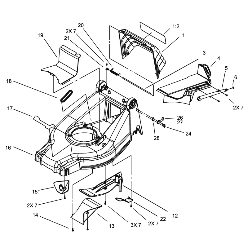 Deck Kicker and Recycler Plug Assembly