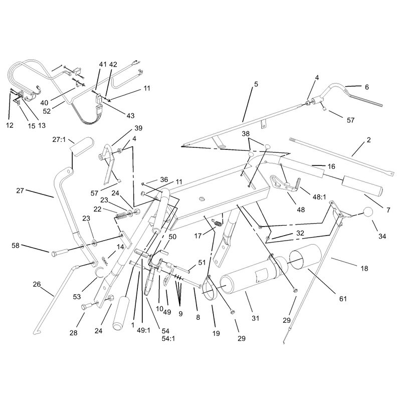 Upper Handle Assembly