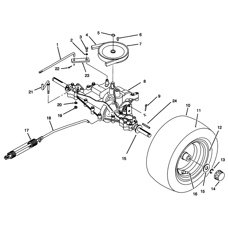 Rear Axle Assembly