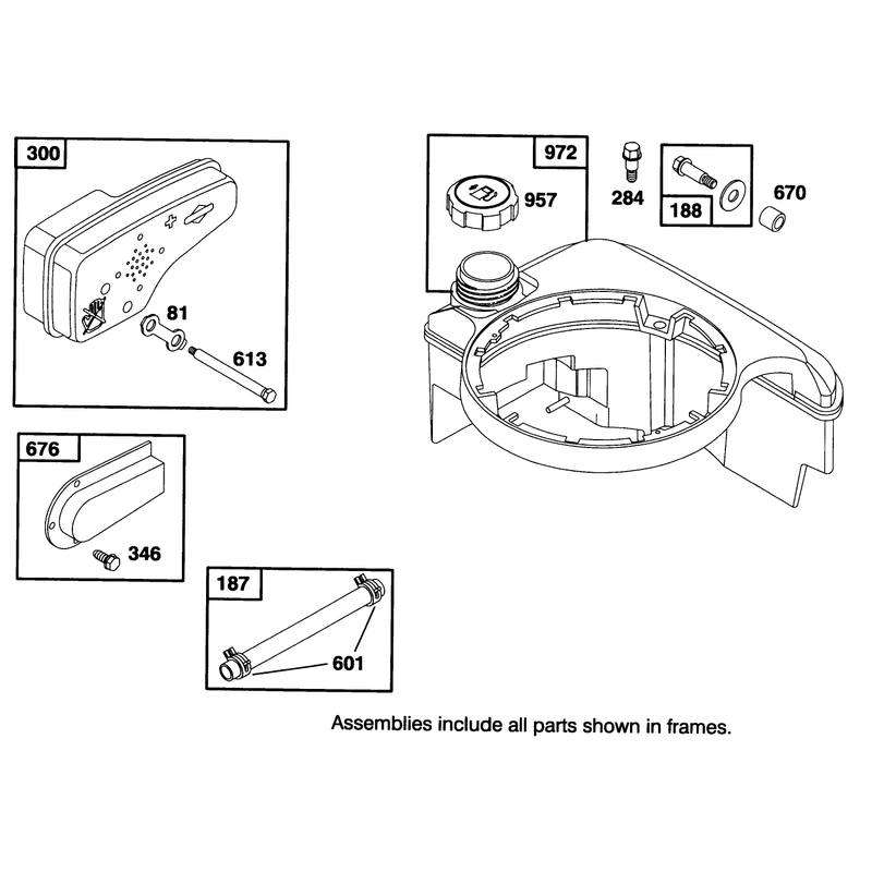 Engine Briggs and Stratton Model 127802-0513-21