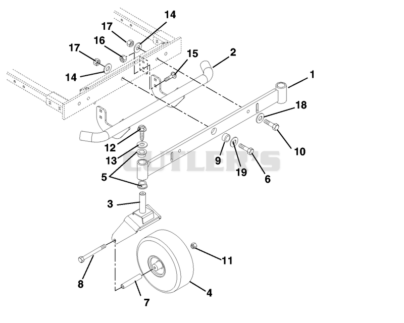 Front Axle, Tires And Bumper