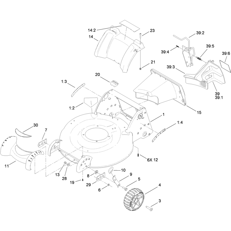 Housing and Rear Cover Assembly
