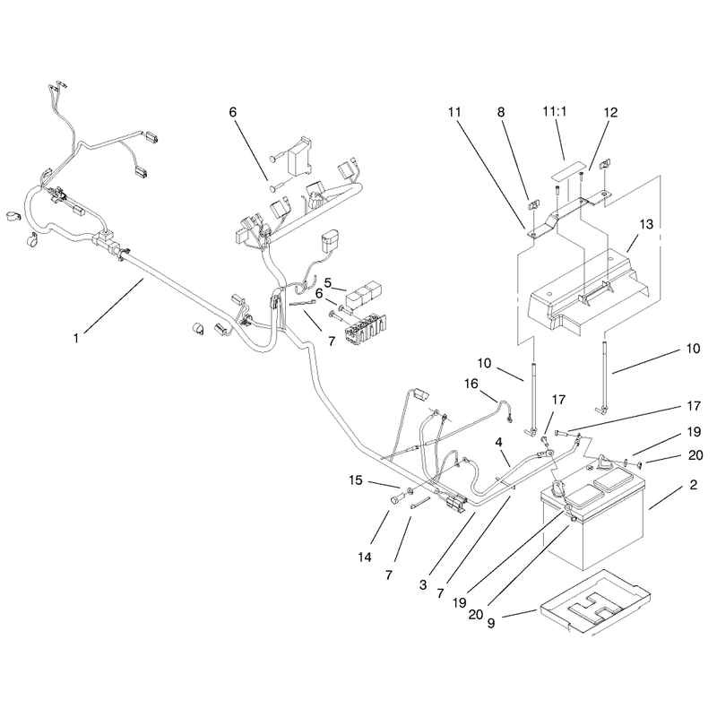 22 Hp Electrical Assembly