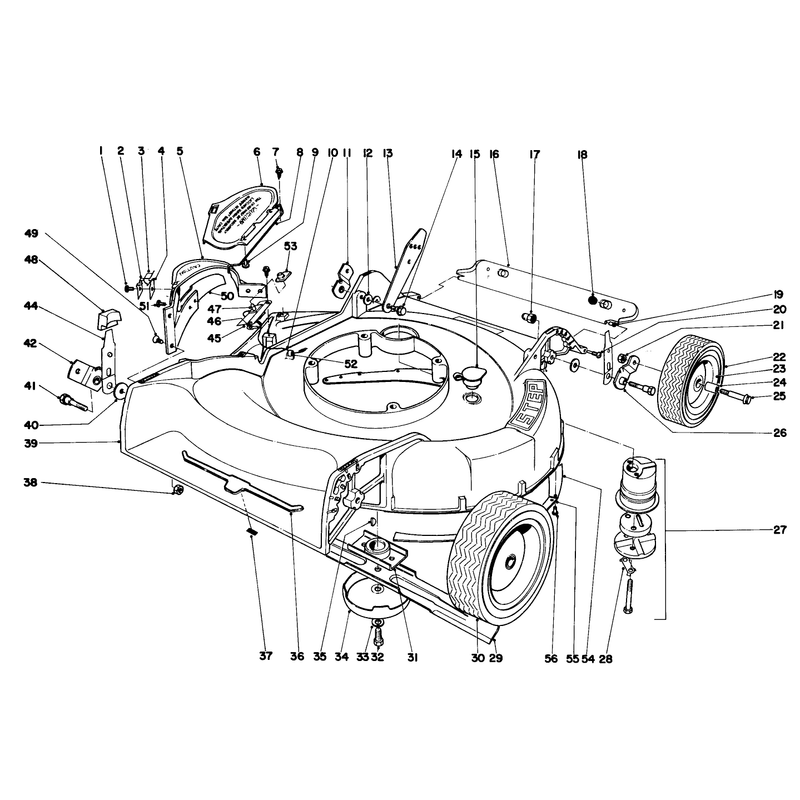 Housing Assembly Model No 18070