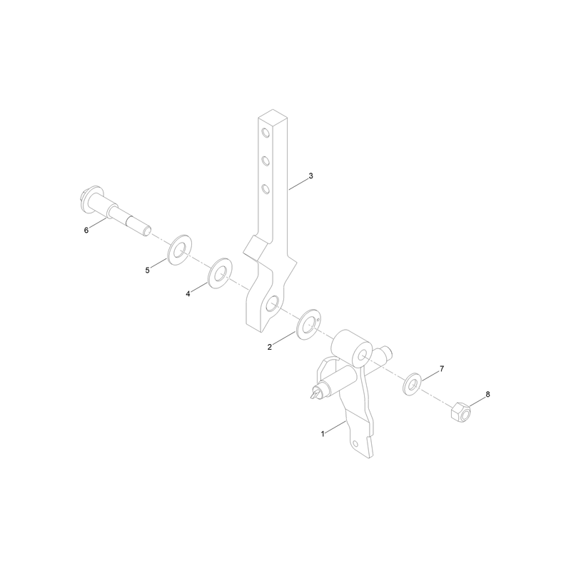 Left Motion Control Assembly No. 146-3656