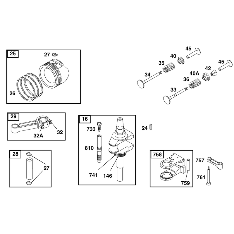 Engine Briggs and Stratton Model 28b702-1041-E1