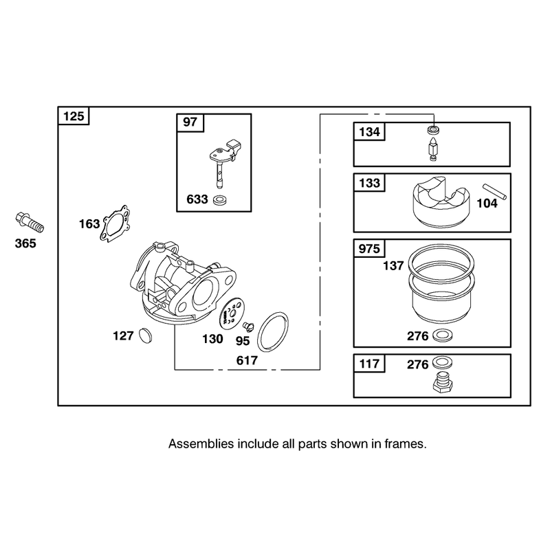 Engine Briggs and Stratton Model 12j802-2369-B1