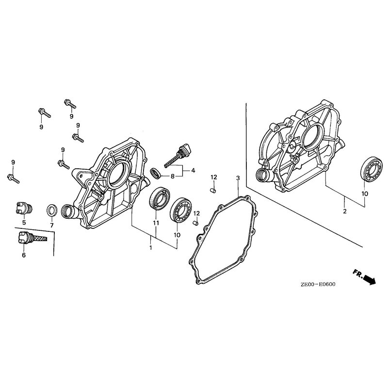 CRANKCASE COVER